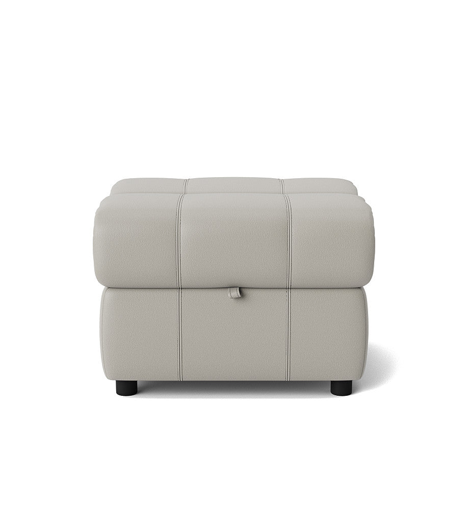 Galaxy Storage Footstool - Storage Foostool Cat 20S Footstools Sterling Home 5 BXS-251E GREY