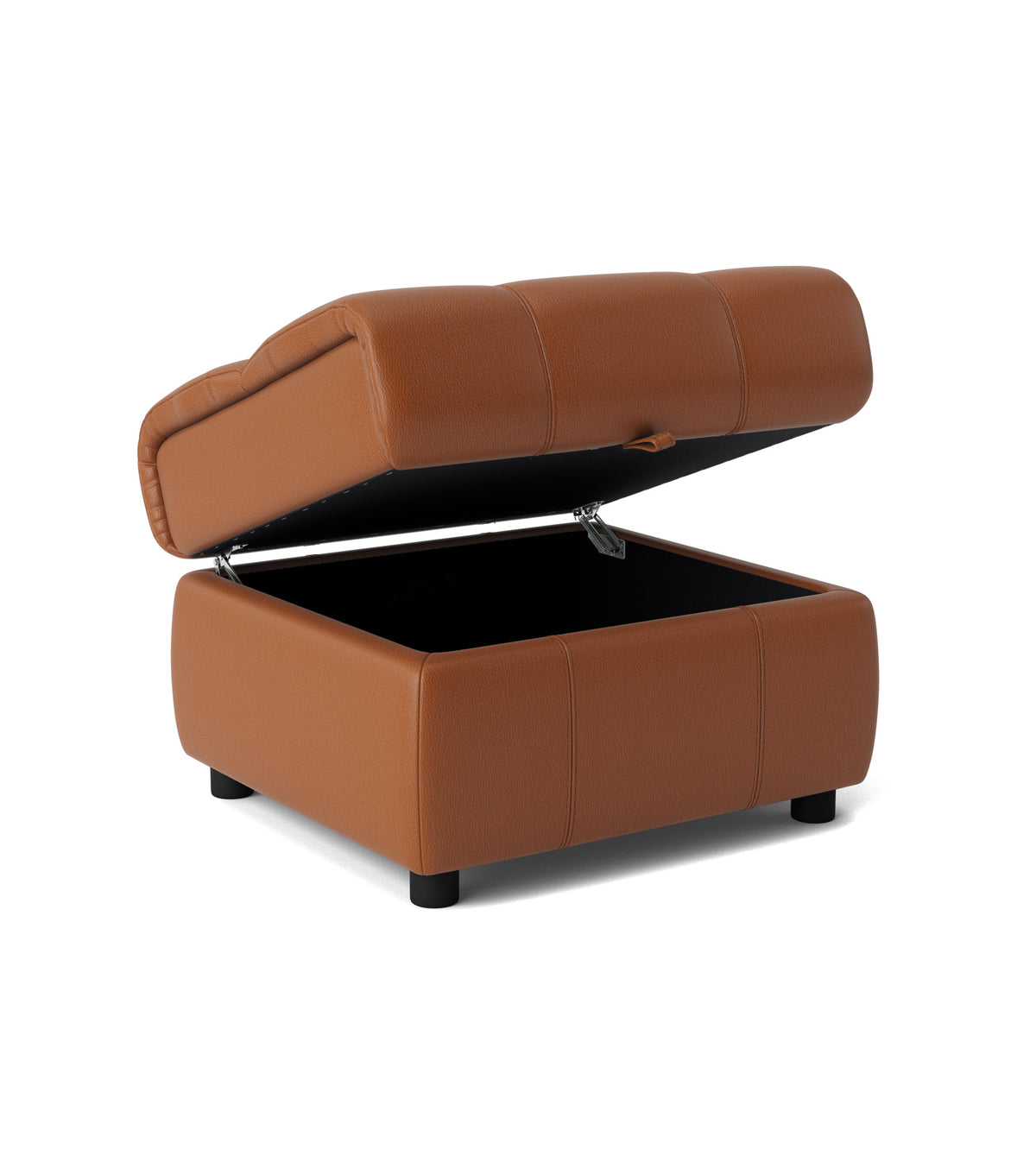 Galaxy Storage Footstool - Storage Foostool Cat 20S — BXS-334E PECAN BROWN, gallery image 1