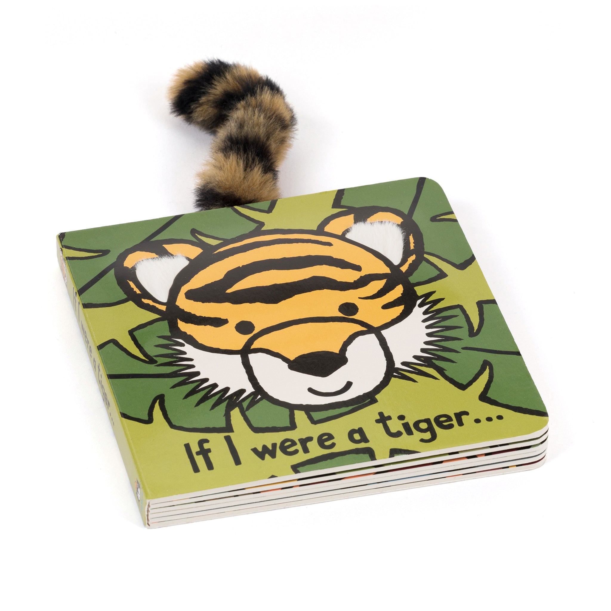 Jellycat Book If I Were A Tiger - If I Were A Tiger Board Book Sterling Home 1