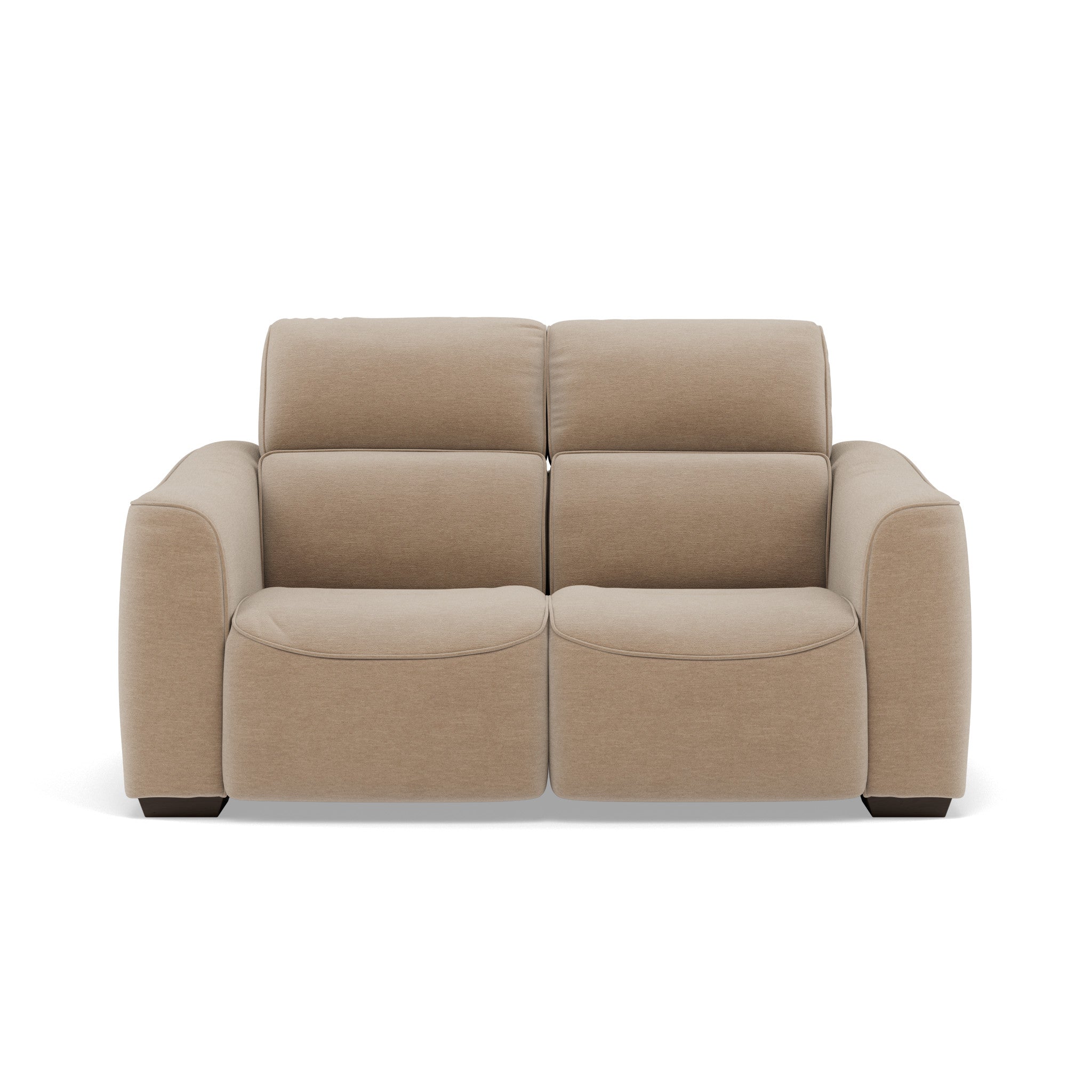 Beck 2 Seater Sofa - 2 Seater Sofa Fabric Sterling Home 22 FAB-CAN-170 MUSHROOM