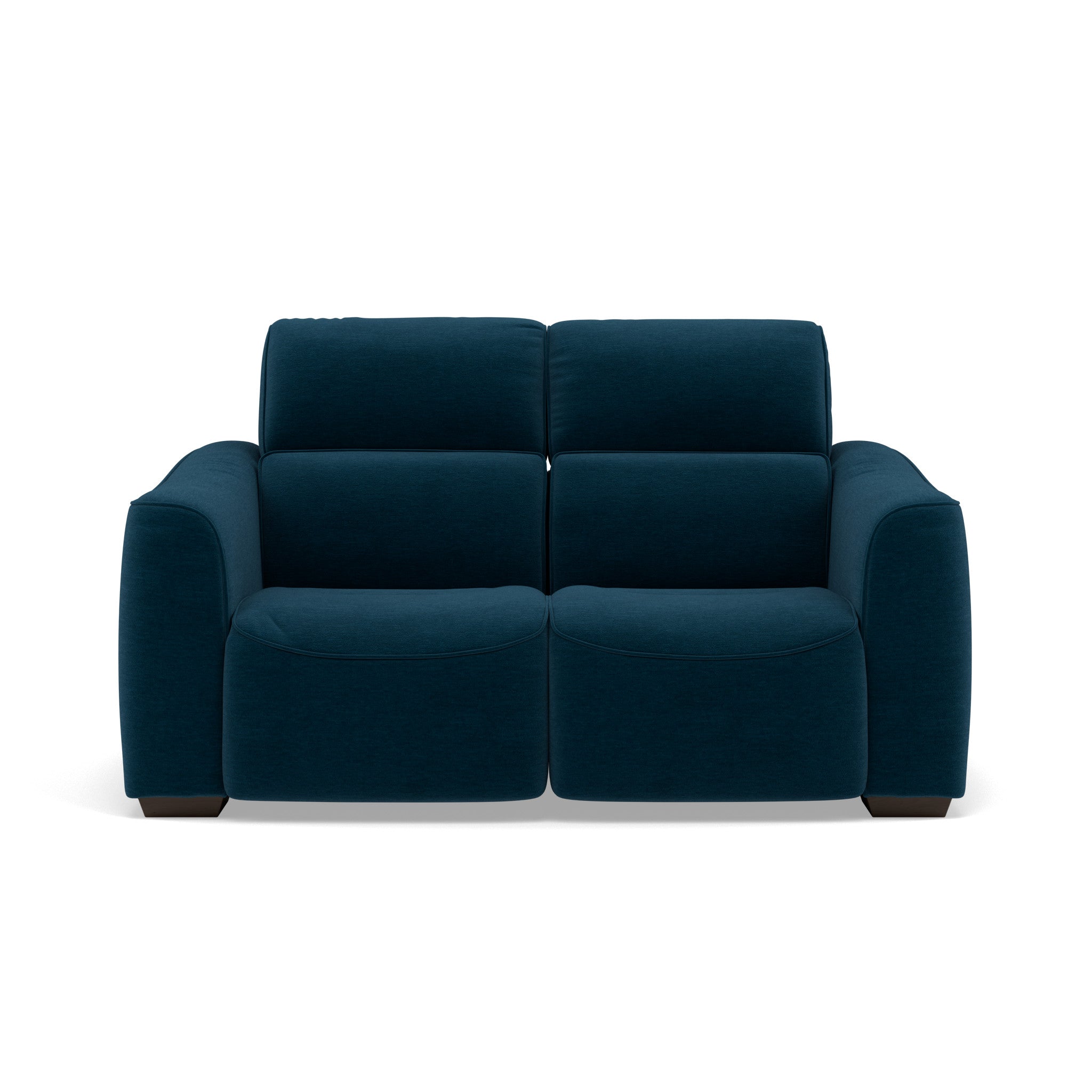 Beck 2 Seater Sofa - 2 Seater Sofa Fabric Sterling Home 24 FAB-CAN-330 STEEL BLUE