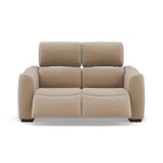 Beck 2 Seater Recliner Sofa - 2 Seater Sofa with 2 Power Recliners Fabric - Power Recliner with USB
