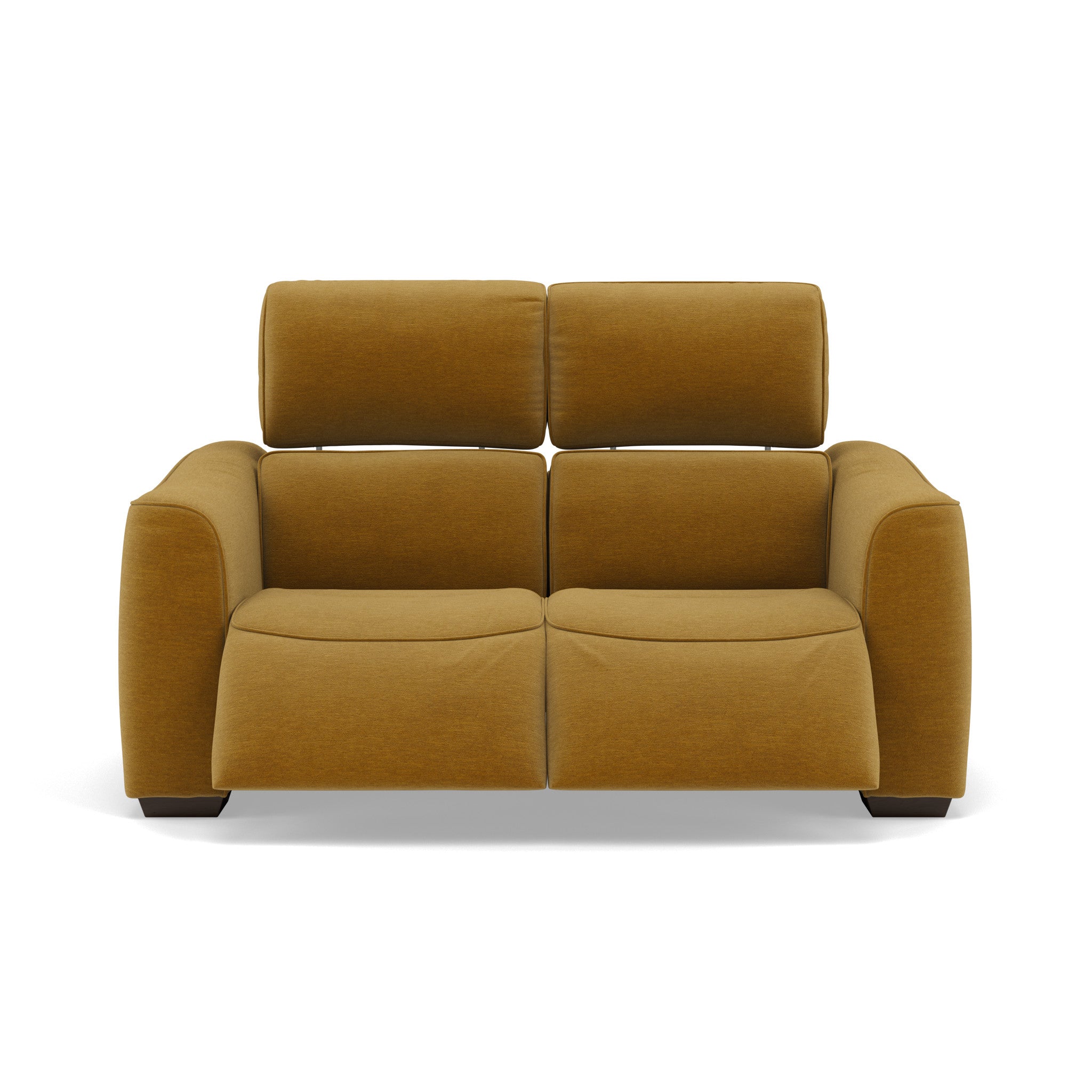 Beck 2 Seater Recliner Sofa - 2 Seater Sofa with 2 Power Recliners Fabric - Power Recliner with USB