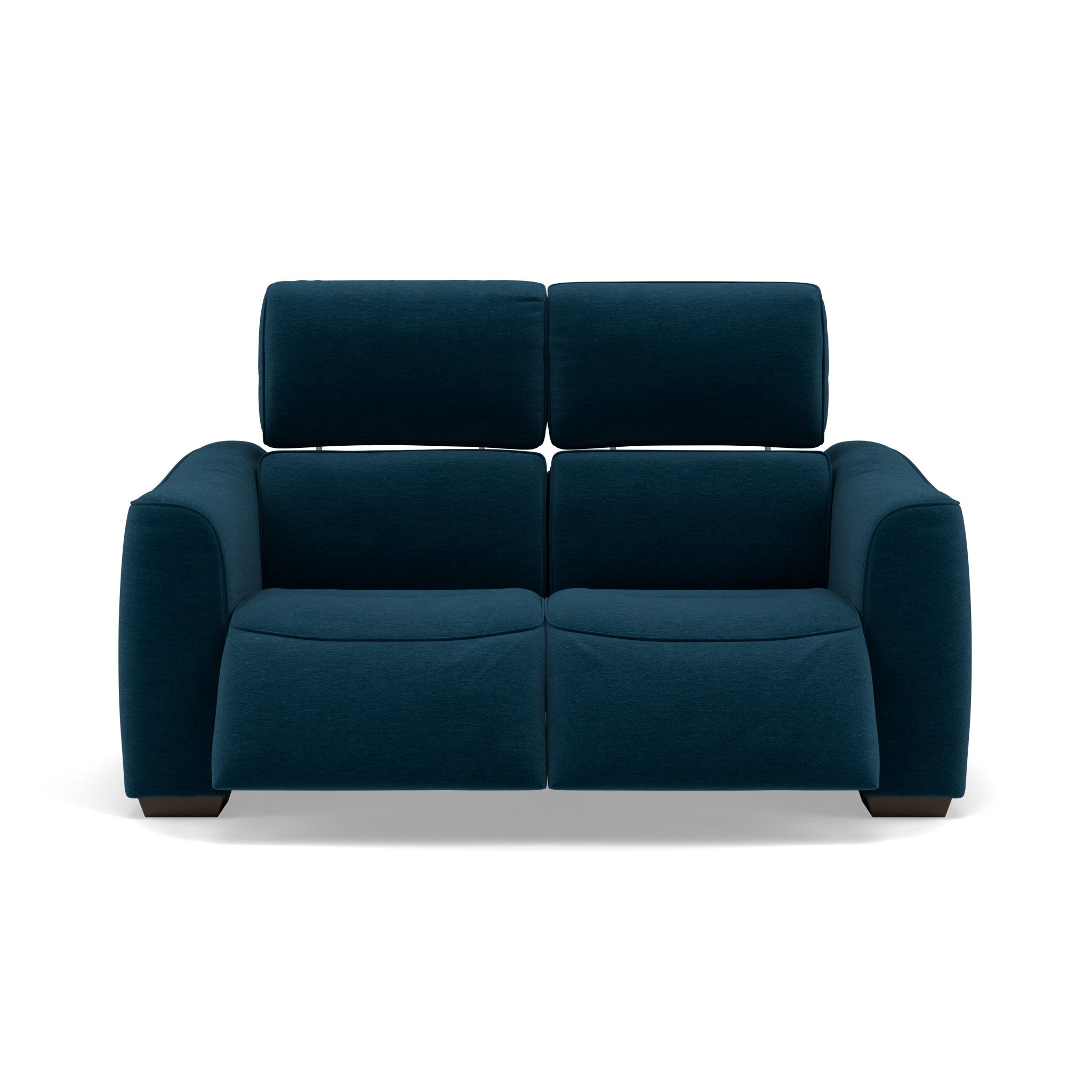 Beck 2 Seater Recliner Sofa - 2 Seater Sofa with 2 Power Recliners Fabric - Power Recliner with USB