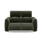 Beck 2 Seater Recliner Sofa - 2 Seater Sofa with 2 Power Recliners Fabric - Power Recliner with USB