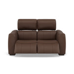 Beck 2 Seater Recliner Sofa - 2 Seater Sofa with 2 Power Recliners Cat 20S - Power Recliner with USB 2 Seater Sofas Sterling Home 12 NWS-512E CACAO BROWN