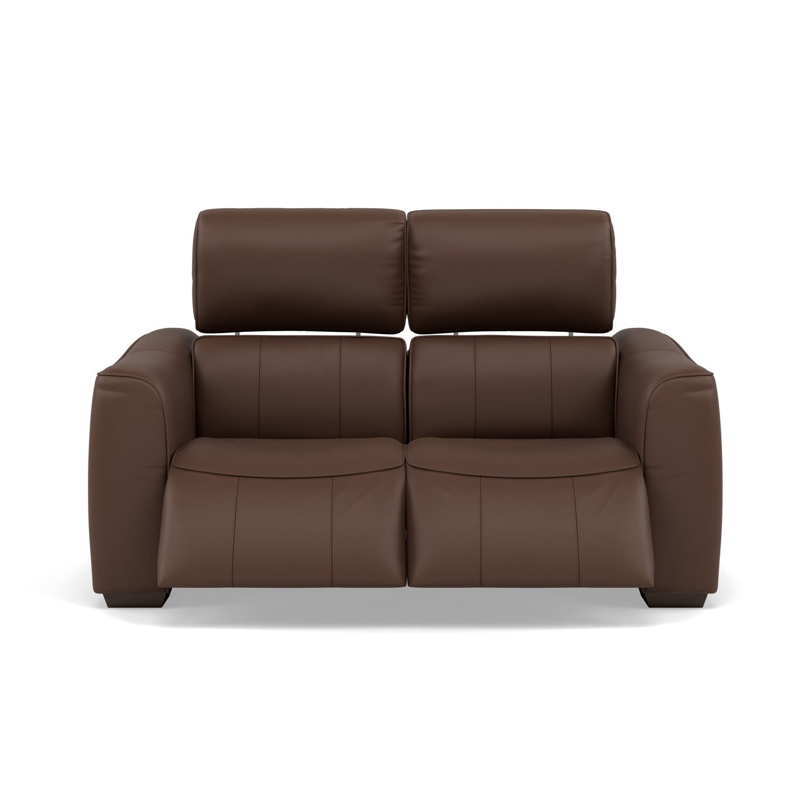 Beck 2 Seater Recliner Sofa - 2 Seater Sofa with 2 Power Recliners Cat 20S - Power Recliner with USB 2 Seater Sofas Sterling Home 12 NWS-512E CACAO BROWN