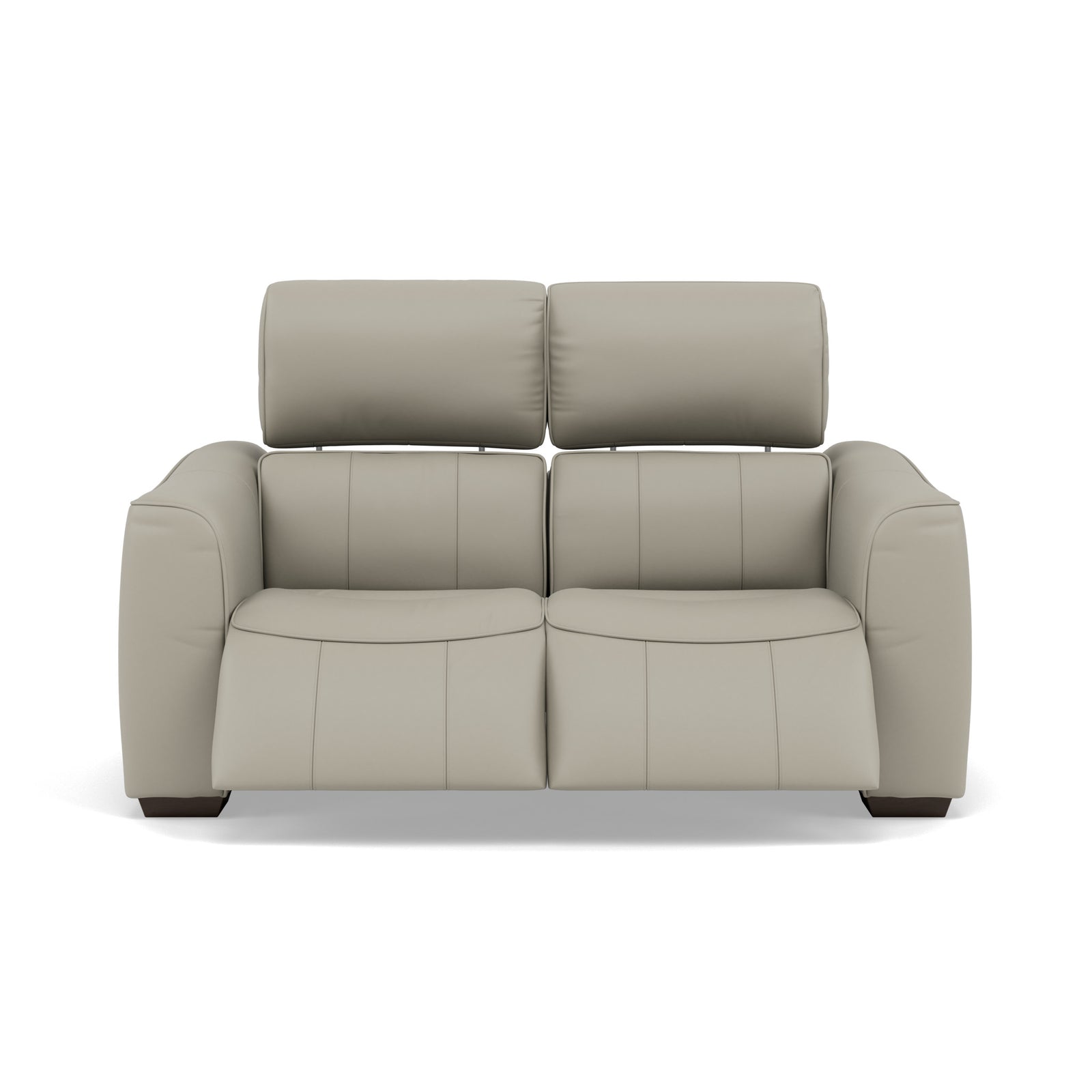 Beck 2 Seater Recliner Sofa - 2 Seater Sofa with 2 Power Recliners Cat 20S - Power Recliner with USB 2 Seater Sofas Sterling Home 1 NWS-516E LIGHT GREY