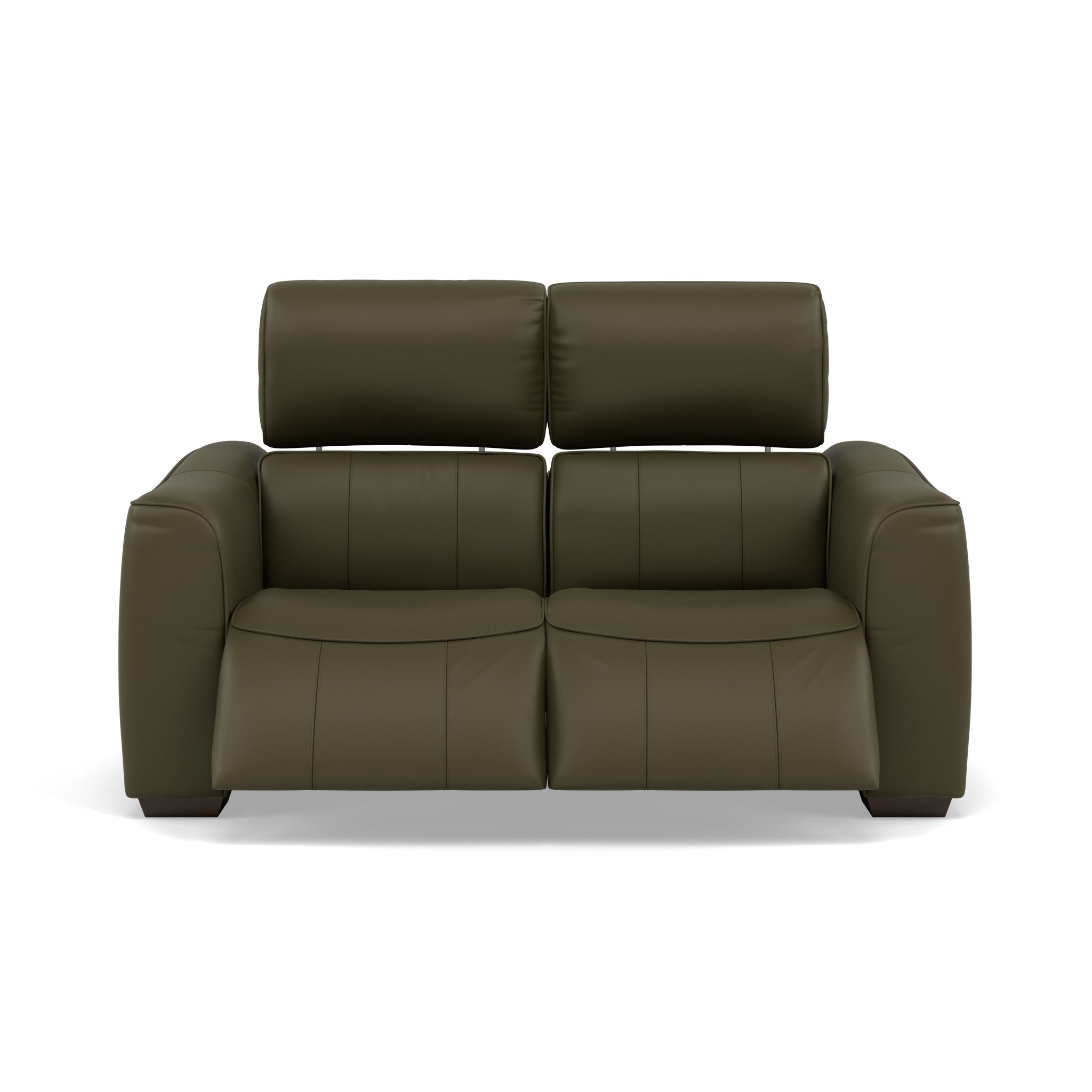 Beck 2 Seater Recliner Sofa - 2 Seater Sofa with 2 Power Recliners Cat 20S - Power Recliner with USB 2 Seater Sofas Sterling Home 17 NWS-548E DARK OLIVE