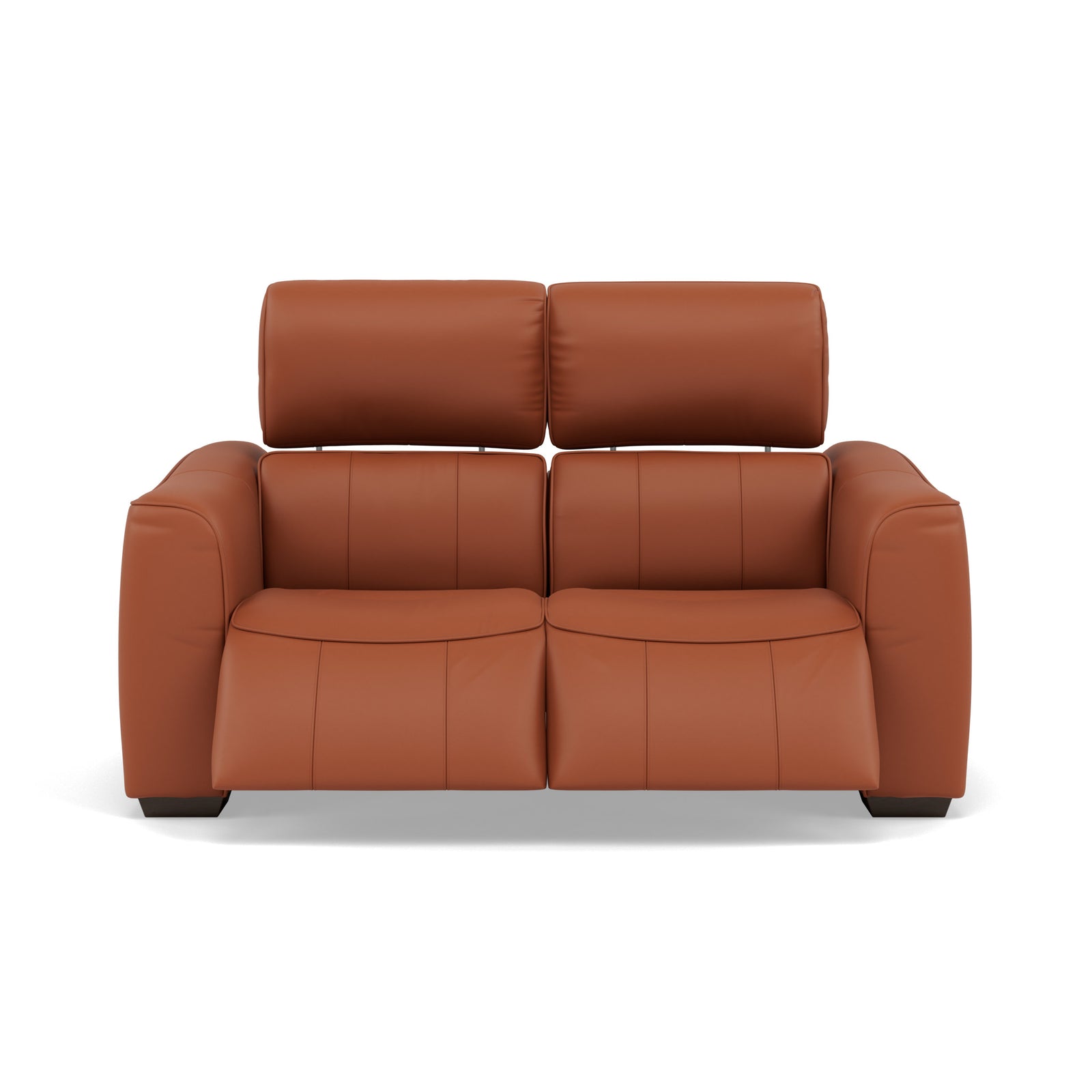 Beck 2 Seater Recliner Sofa - 2 Seater Sofa with 2 Power Recliners Cat 20S - Power Recliner with USB 2 Seater Sofas Sterling Home 19 NWS-605D WARM BROWN