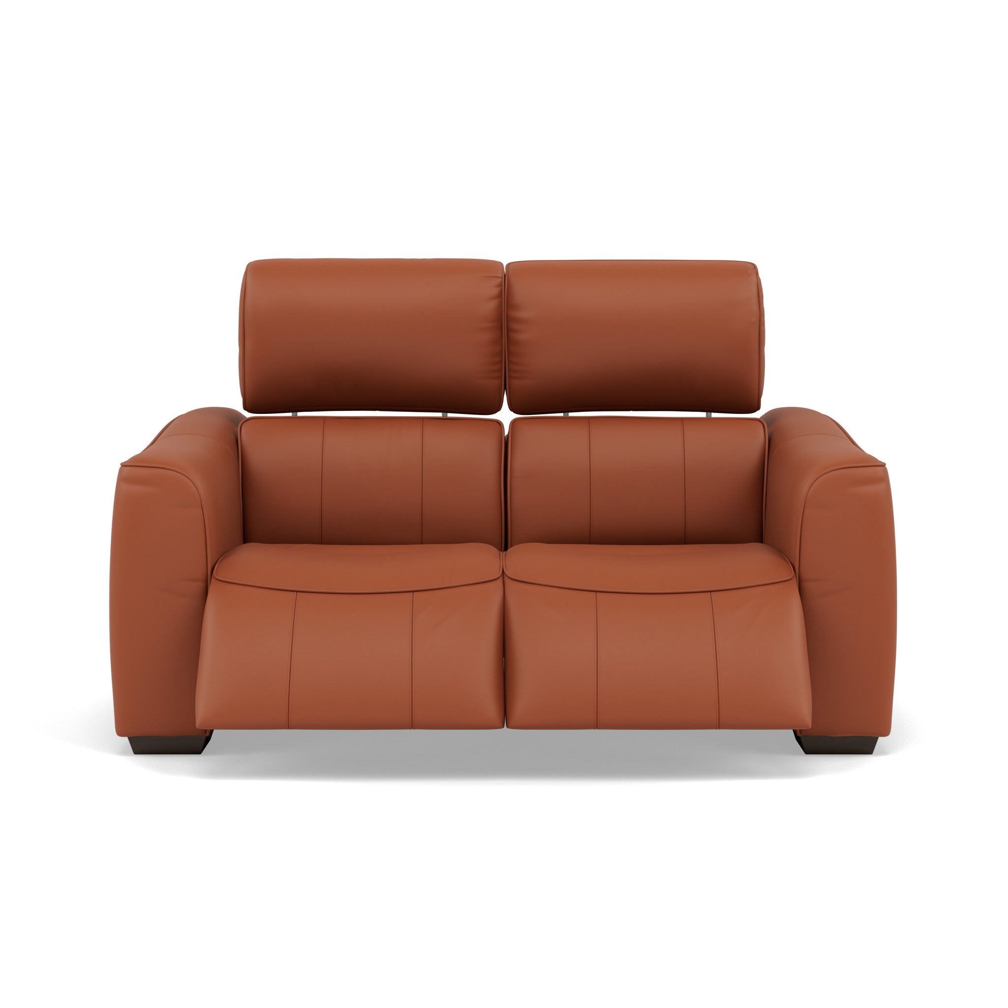 Beck 2 Seater Recliner Sofa - 2 Seater Sofa with 2 Power Recliners Cat 20S - Power Recliner with USB 2 Seater Sofas Sterling Home 19 NWS-605D WARM BROWN