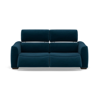 Beck 3 Seater Recliner Sofa - 2.5 Seater Sofa with 2 Power Recliners Fabric - Power Recliner with USB