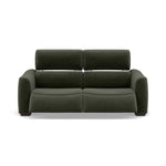 Beck 3 Seater Recliner Sofa - 2.5 Seater Sofa with 2 Power Recliners Fabric - Power Recliner with USB