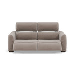 Beck 3 Seater Recliner Sofa - 2.5 Seater Sofa with 2 Power Recliners Fabric - Power Recliner with USB