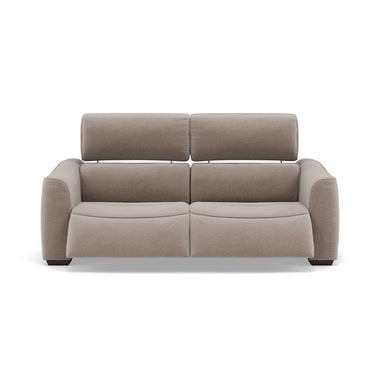 Beck 3 Seater Recliner Sofa - 2.5 Seater Sofa with 2 Power Recliners Fabric - Power Recliner with USB
