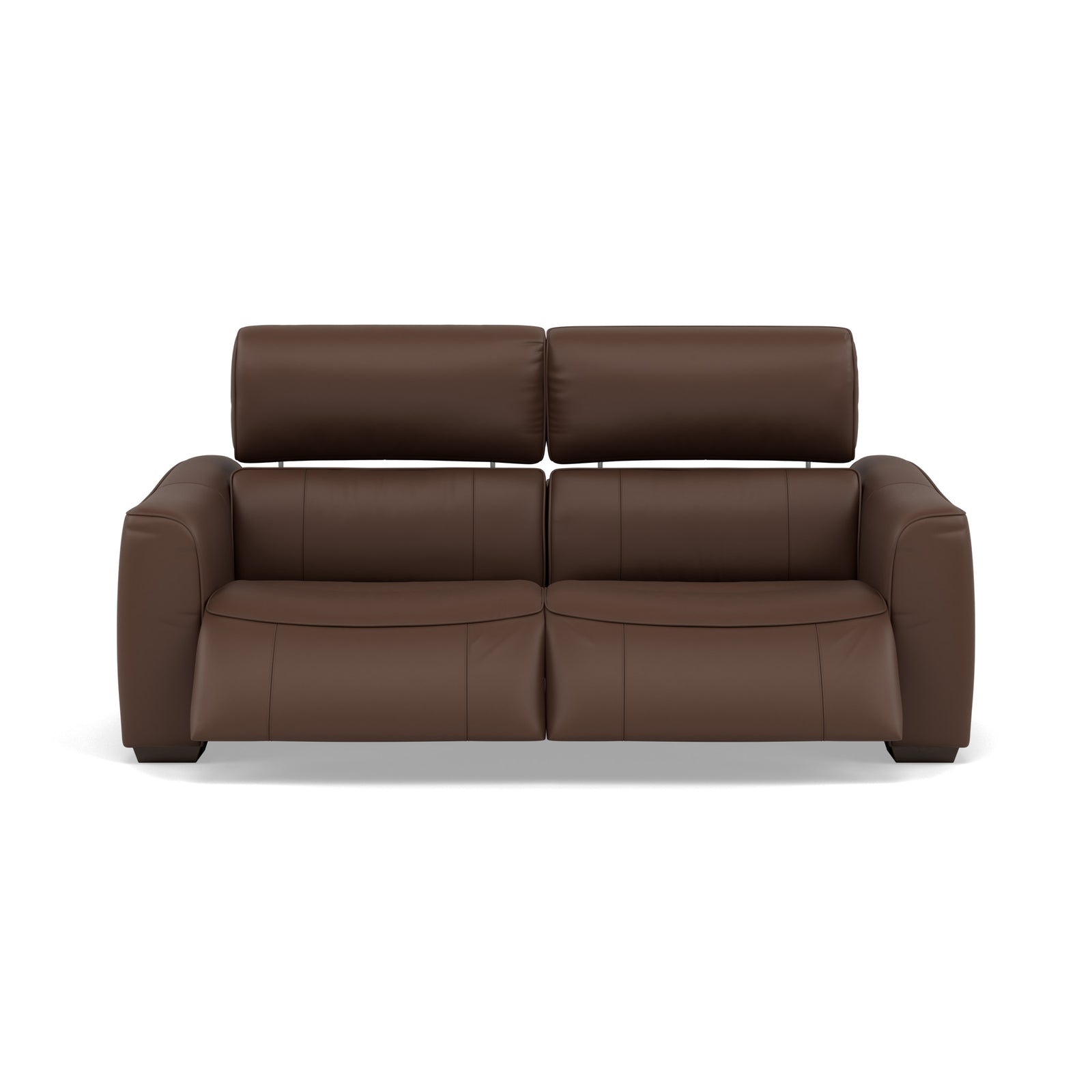 Beck 3 Seater Recliner Sofa - 2.5 Seater Sofa with 2 Power Recliners Cat 20S - Power Recliner with USB Sofas Sterling Home 4 NWS-512E CACAO BROWN