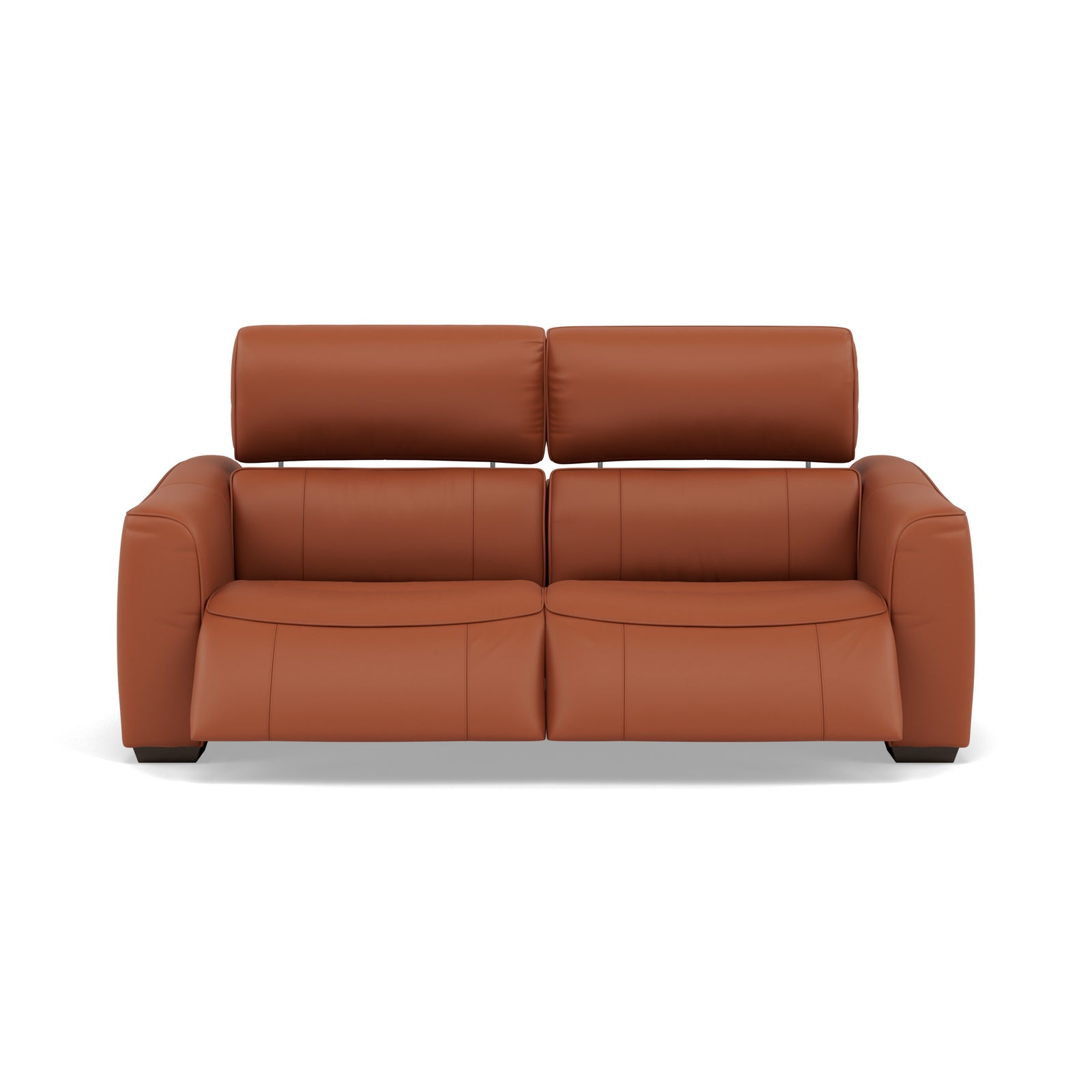 Beck 3 Seater Recliner Sofa - 2.5 Seater Sofa with 2 Power Recliners Cat 20S - Power Recliner with USB Sofas Sterling Home 11 NWS-605D WARM BROWN