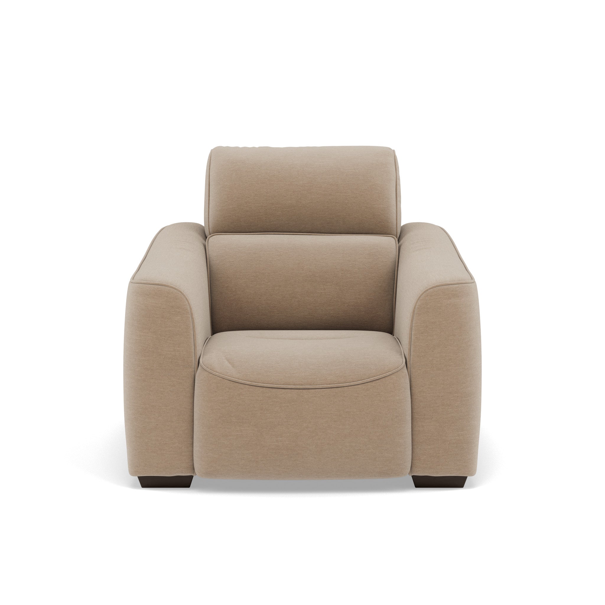 Beck Armchair - Armchair Fabric Sterling Home 20 FAB-CAN-170 MUSHROOM