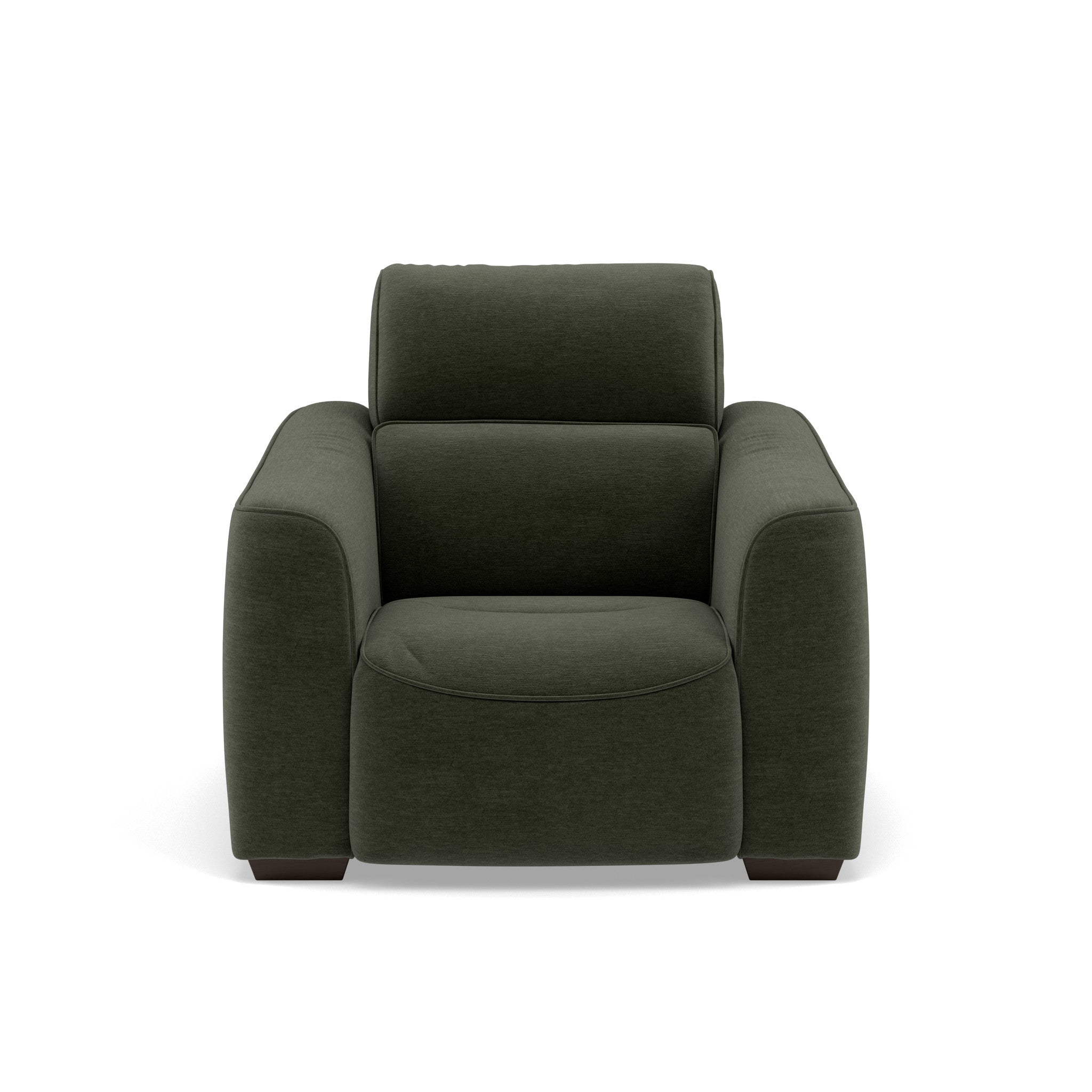 Beck Armchair - Armchair Fabric Sterling Home 23 FAB-CAN-352 FORREST GREEN