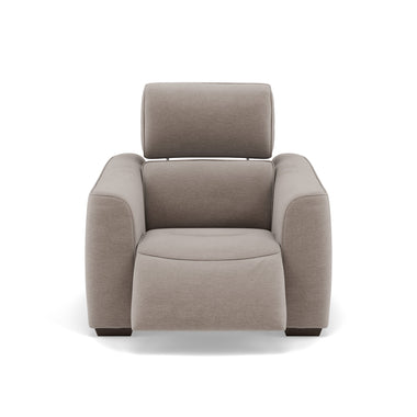 Beck Recliner Armchair - Power Recliner Chair Fabric - Power Recliner with USB