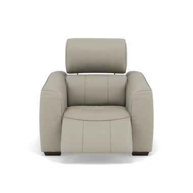 Beck Recliner Armchair - Power Recliner Chair Cat 20S - Power Recliner with USB Armchairs Sterling Home 1 NWS-516E LIGHT GREY