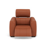 Beck Recliner Armchair - Power Recliner Chair Cat 20S - Power Recliner with USB Armchairs Sterling Home 19 NWS-605D WARM BROWN