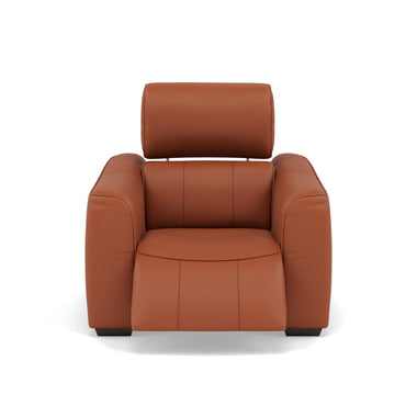 Beck Recliner Armchair - Power Recliner Chair Cat 20S - Power Recliner with USB Armchairs Sterling Home 18 NWS-605D WARM BROWN