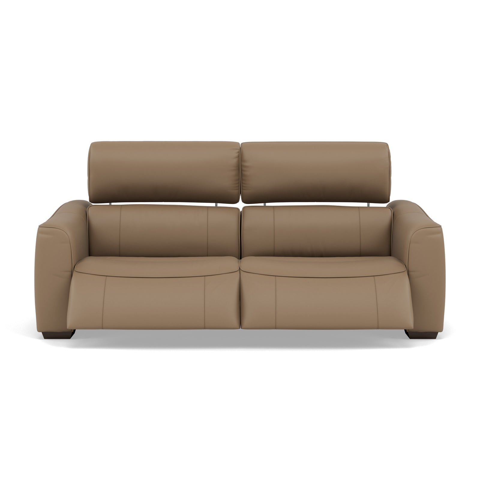 Beck Small 3 Seater Recliner Sofa - 2.5 Seater Sofa with 2 Power Recliners (Compact) Cat 20S - Power Recliner with USB Sofas Sterling Home 5 NWS-513E PINE BARK