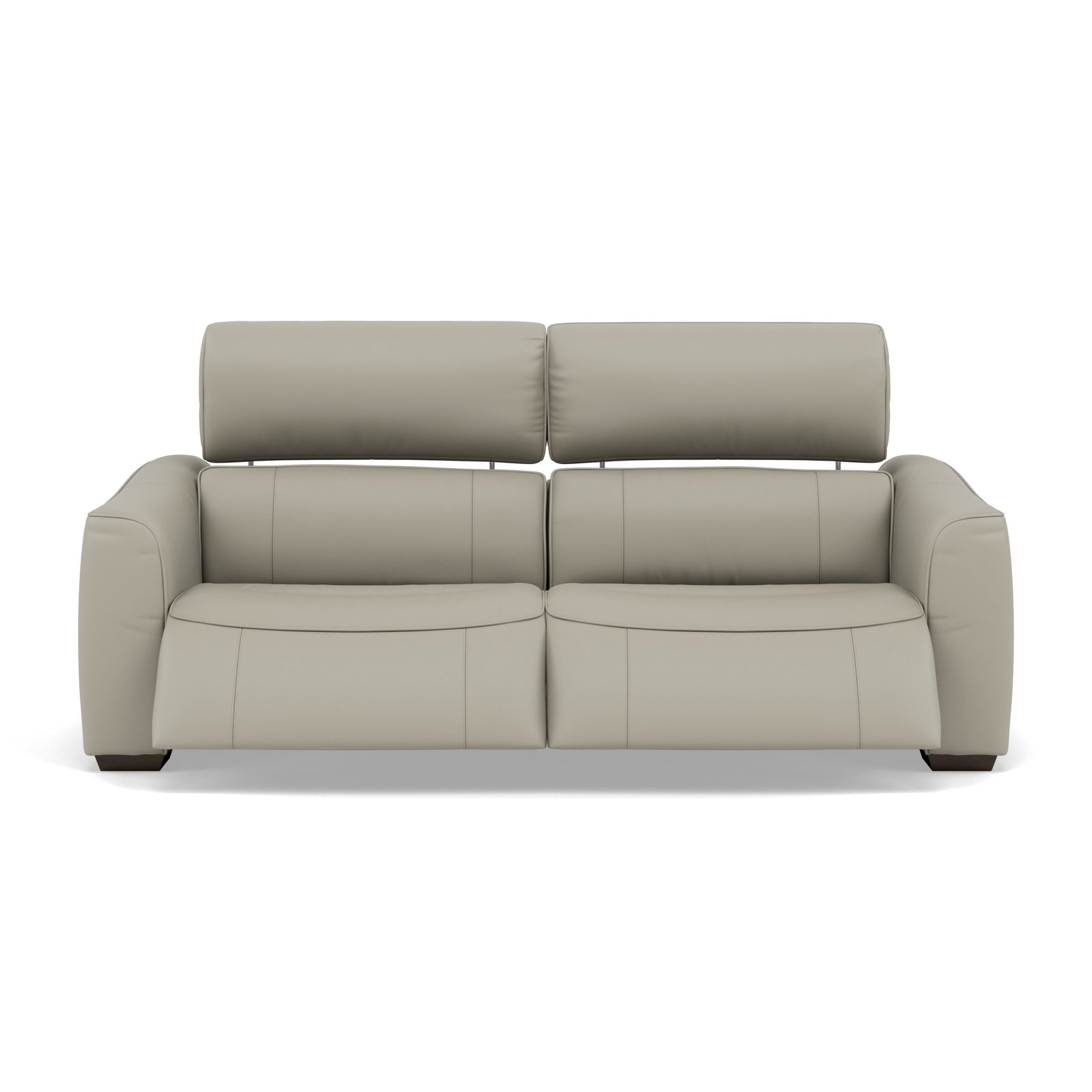 Beck Small 3 Seater Recliner Sofa - 2.5 Seater Sofa with 2 Power Recliners (Compact) Cat 20S - Power Recliner with USB Sofas Sterling Home 1 NWS-516E LIGHT GREY