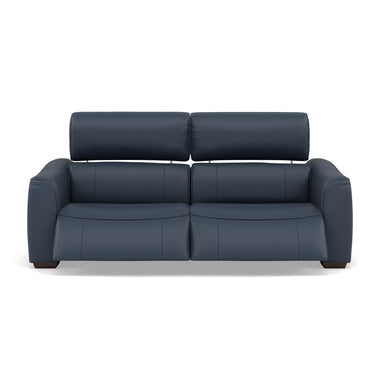Beck Small 3 Seater Recliner Sofa - 2.5 Seater Sofa with 2 Power Recliners (Compact) Cat 20S - Power Recliner with USB 3 Seater Sofas Sterling Home 14 NWS-518E OCEAN BLUE