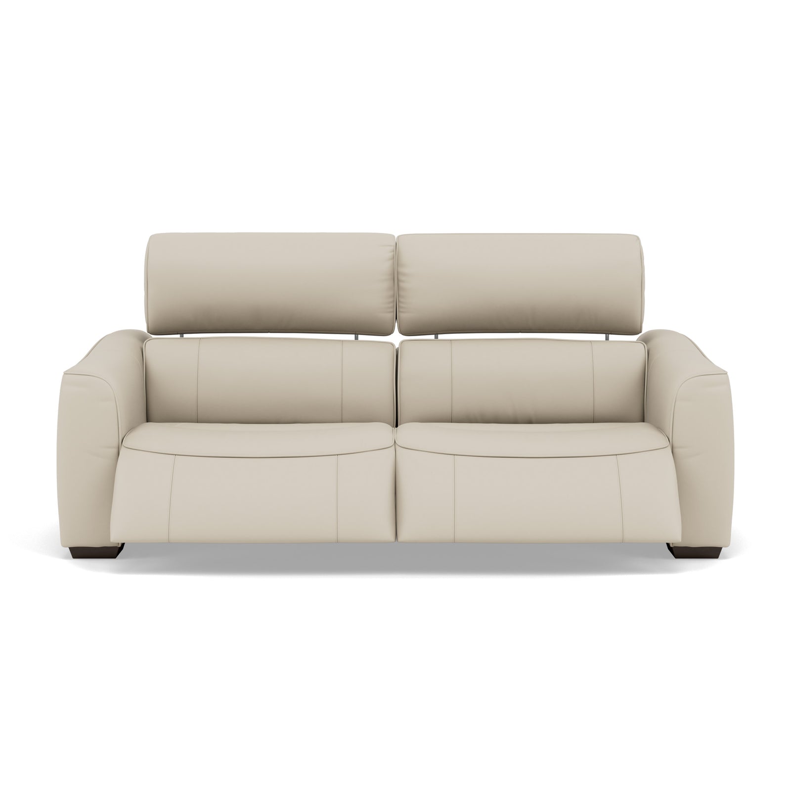 Beck Small 3 Seater Recliner Sofa - 2.5 Seater Sofa with 2 Power Recliners (Compact) Cat 20S - Power Recliner with USB Sofas Sterling Home 8 NWS-521E FROST