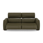 Beck Small 3 Seater Recliner Sofa - 2.5 Seater Sofa with 2 Power Recliners (Compact) Cat 20S - Power Recliner with USB Sofas Sterling Home 9 NWS-548E DARK OLIVE