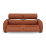Beck Small 3 Seater Recliner Sofa - 2.5 Seater Sofa with 2 Power Recliners (Compact) Cat 20S - Power Recliner with USB Sofas Sterling Home 11 NWS-605D WARM BROWN