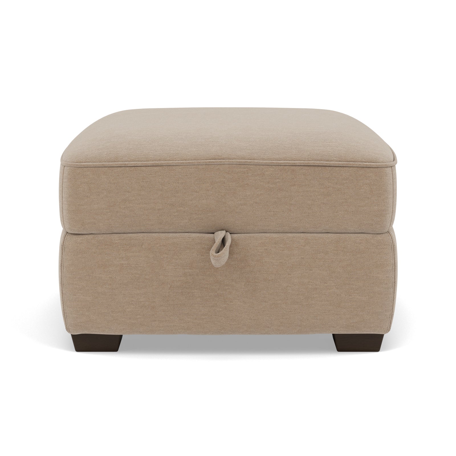 Beck Storage Footstool - Storage Footstool Fabric Sterling Home 3 FAB-CAN-170 MUSHROOM