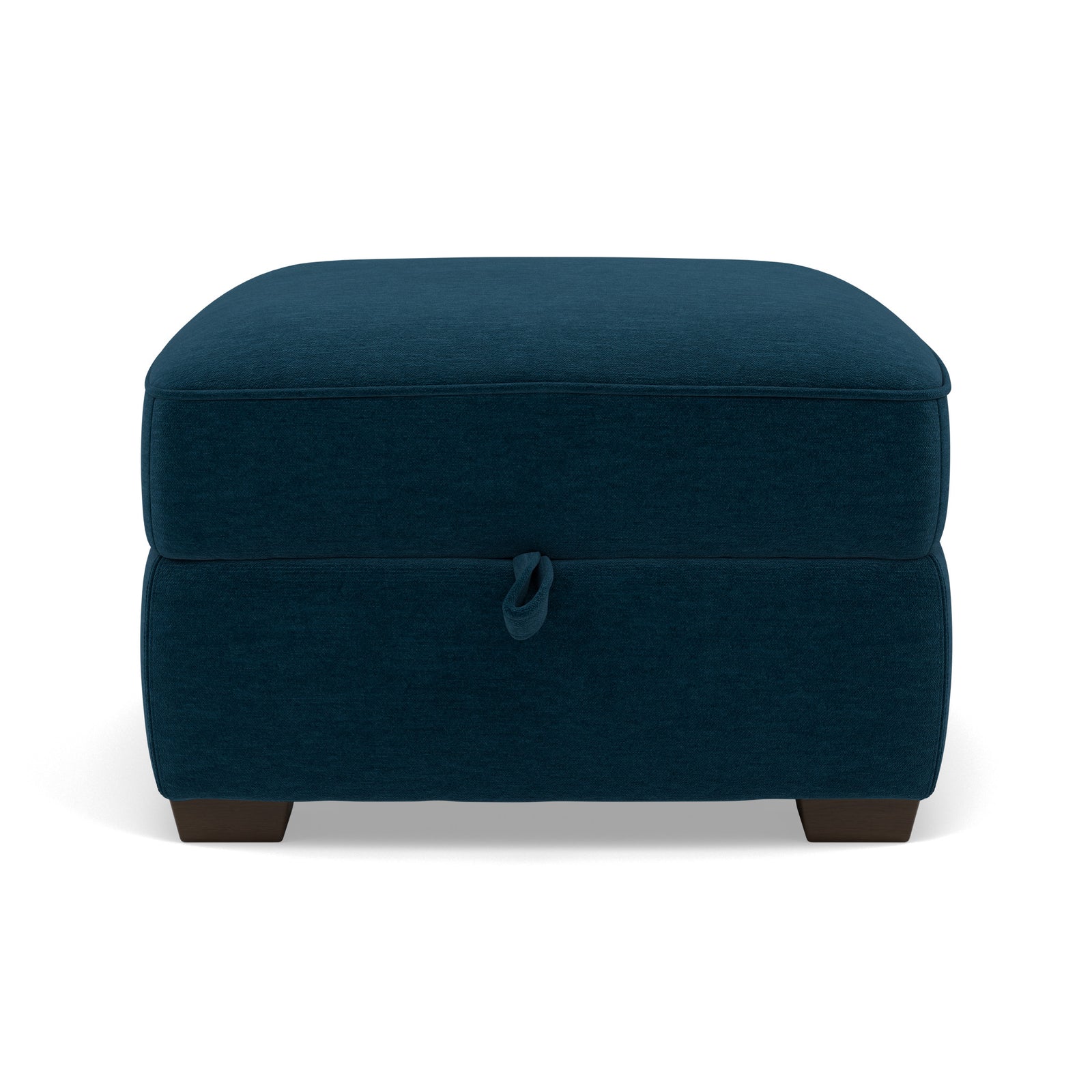 Beck Storage Footstool - Storage Footstool Fabric Sterling Home 5 FAB-CAN-330 STEEL BLUE