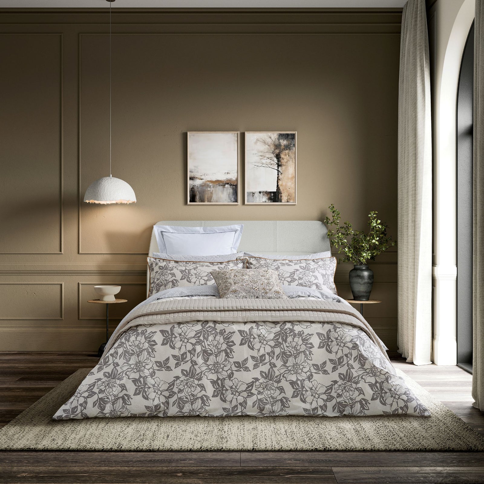 Bedeck Of Belfast Maira Duvet Set - Maira Duvet Set Super King Sterling Home 1