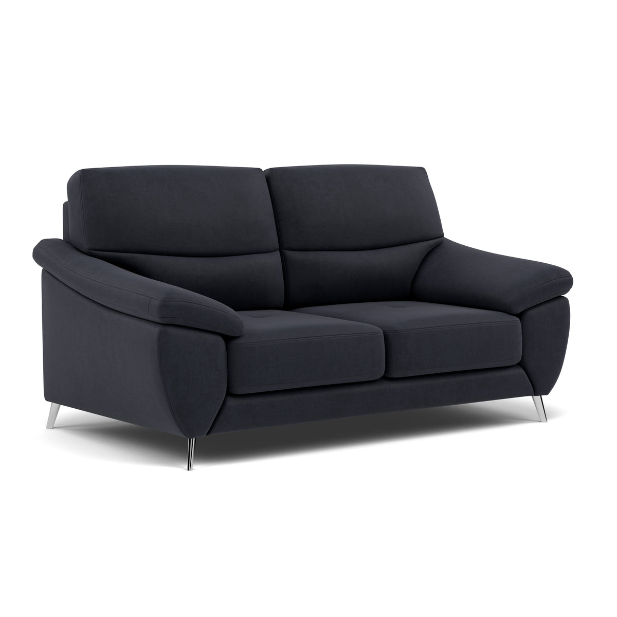 Bolero 2 Seater Sofa - 2 Seater Sofa Fabric — SFA-PEY-10 CHARCOAL, gallery image 1