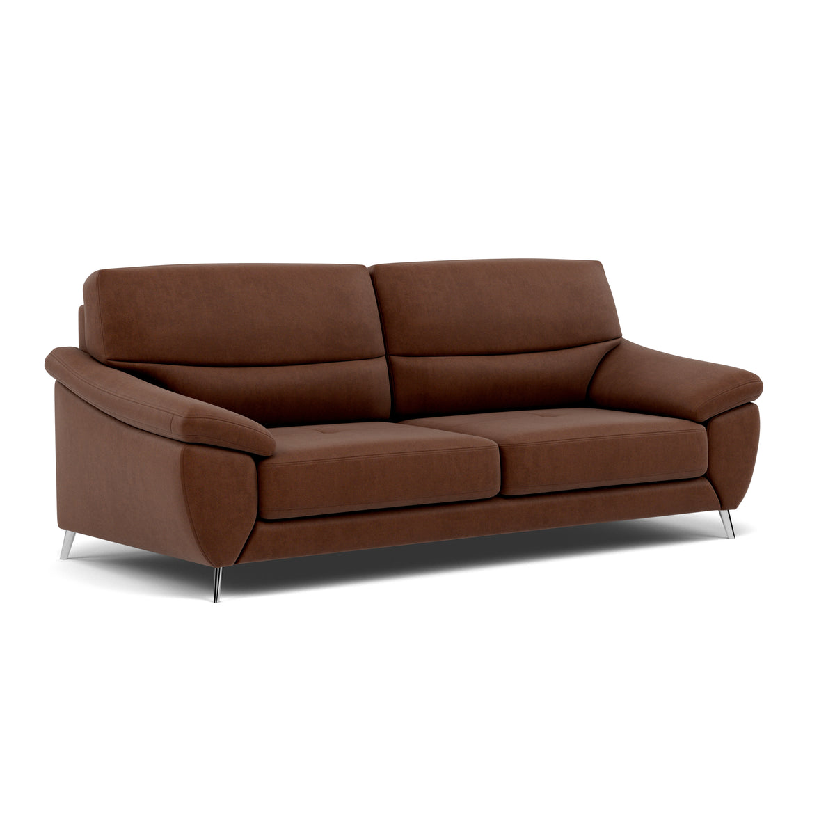 Bolero 3 Seater Sofa - 3 Seater Sofa Fabric — SFA-PEY-06 CARAMEL, gallery image 1