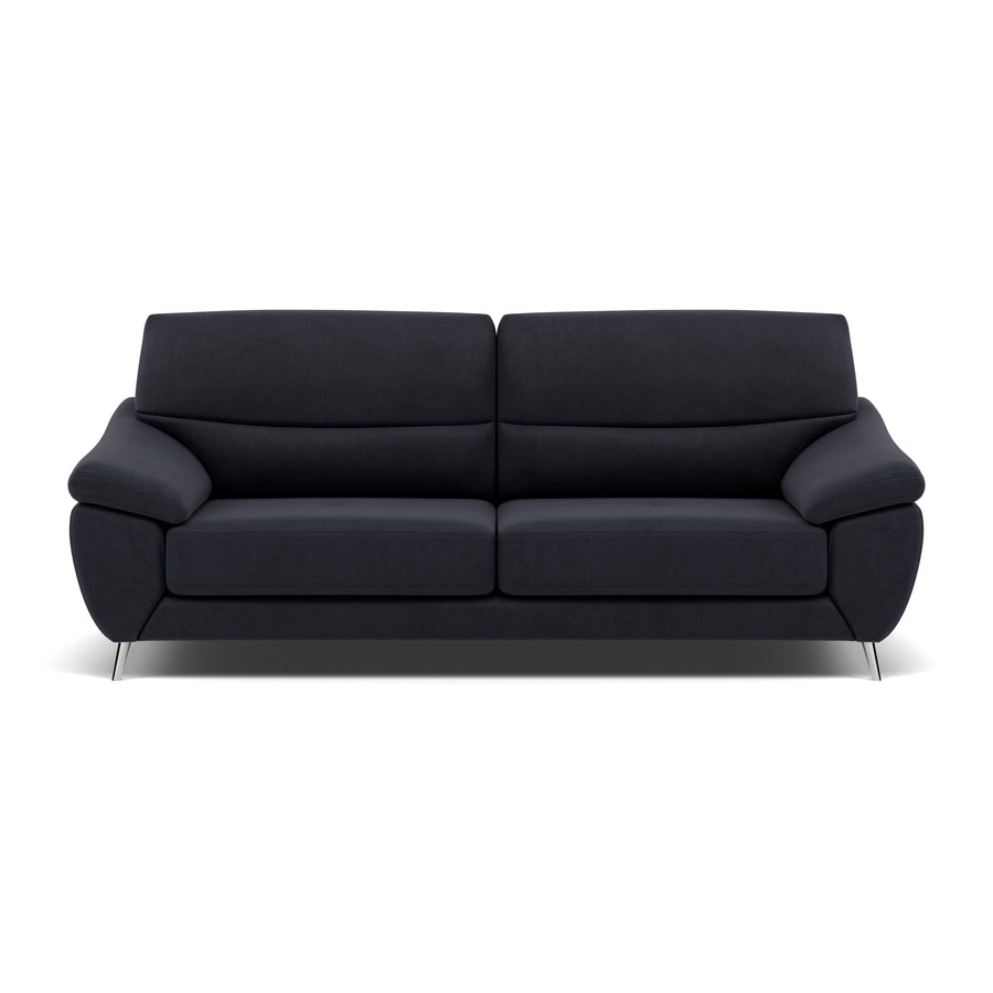 Bolero 3 Seater Sofa - 3 Seater Sofa Fabric Sofas Sterling Home 1 SFA-PEY-10 CHARCOAL