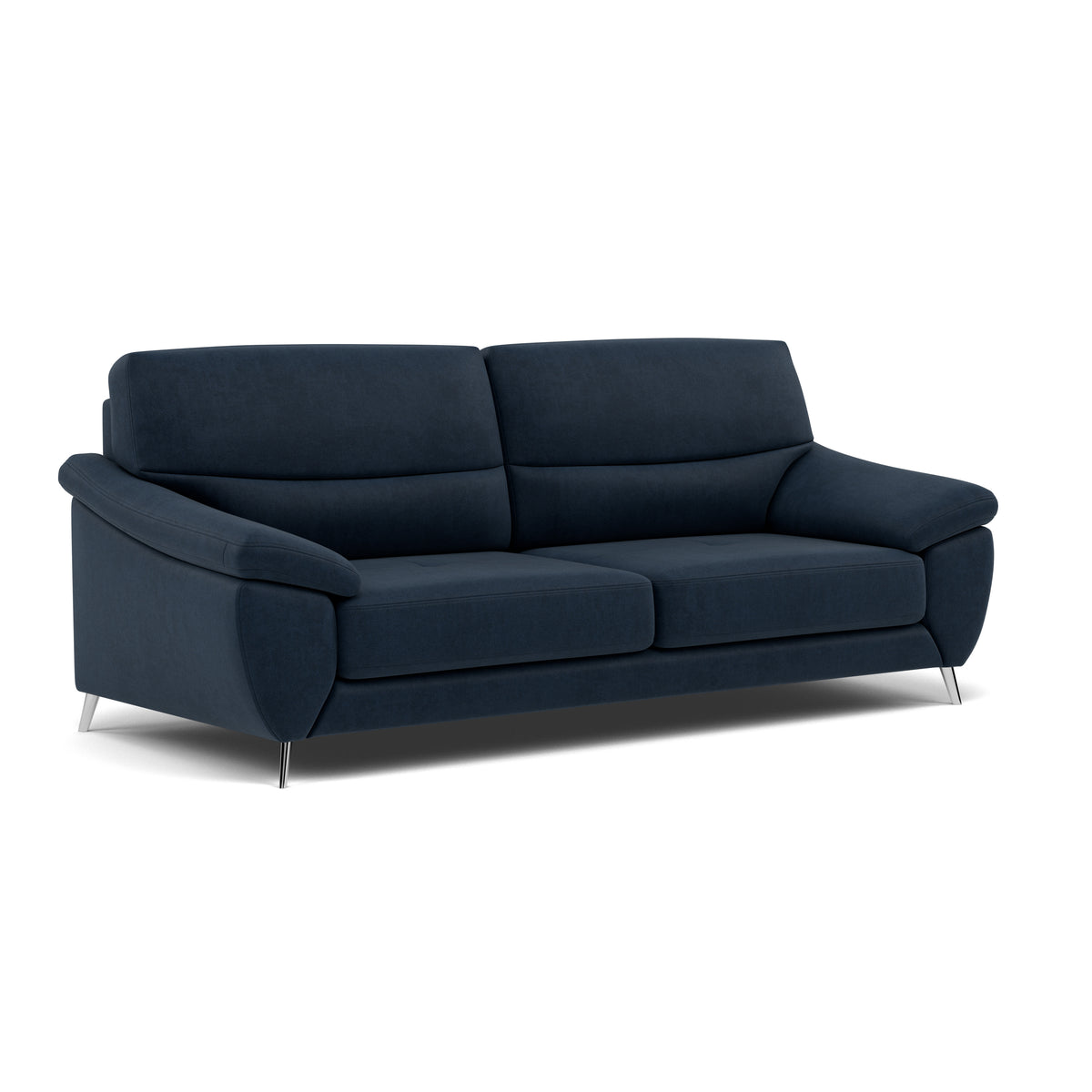 Bolero 3 Seater Sofa - 3 Seater Sofa Fabric — SFA-PEY-15 NAVY, gallery image 1