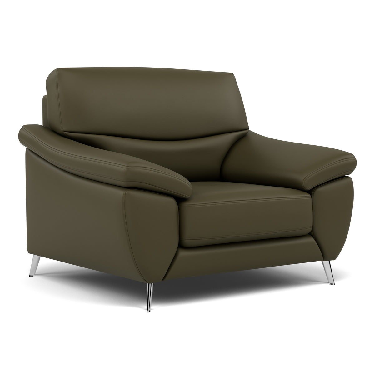 Bolero Armchair - Armchair Cat 20S — NWS-548E DARK OLIVE, gallery image 1