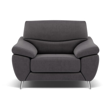Bolero Armchair - Armchair Fabric Armchairs Sterling Home 6 SFA-PEY-12 ELEPHANT