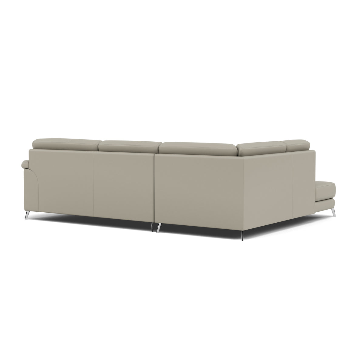 Bolero Corner Sofa - Combination 1 2 Piece Corner Left Terminal Cat 20S - Left Hand Facing — NWS-516E LIGHT GREY, gallery image 2
