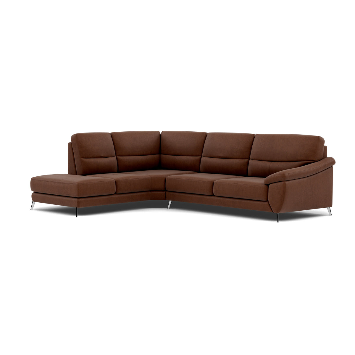 Bolero Corner Sofa - Combination 1 2 Piece Corner Left Terminal Fabric - Left Hand Facing — SFA-PEY-06 CARAMEL, gallery image 1