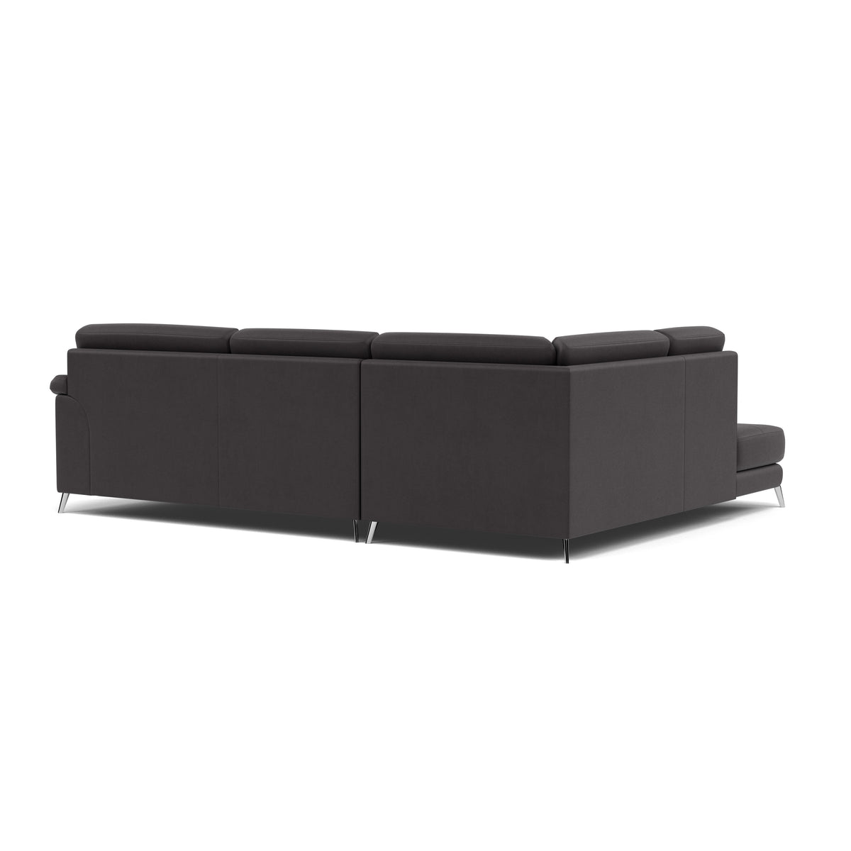 Bolero Corner Sofa - Combination 1 2 Piece Corner Left Terminal Fabric - Left Hand Facing — SFA-PEY-08 GRAPHITE, gallery image 2