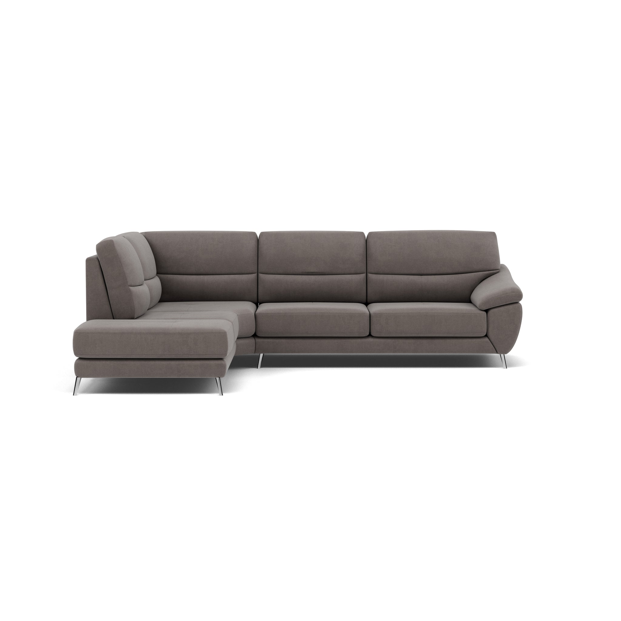 Bolero Corner Sofa - Combination 1 2 Piece Corner Left Terminal Fabric - Left Hand Facing Corner Sofas Sterling Home 7 SFA-PEY-09 DOVE