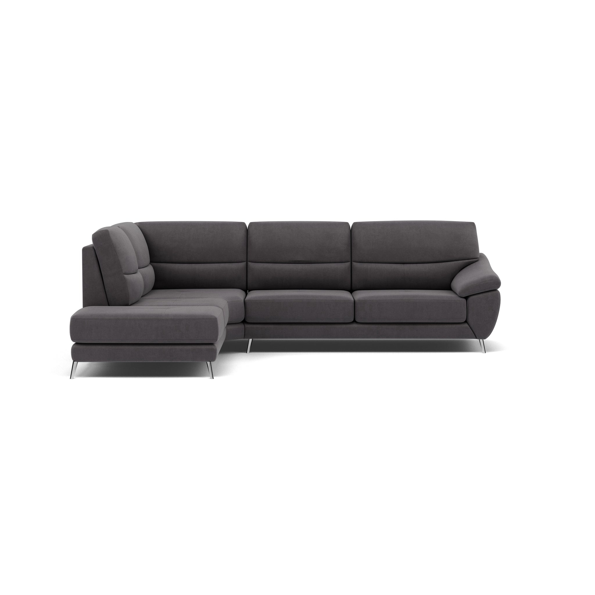 Bolero Corner Sofa - Combination 1 2 Piece Corner Left Terminal Fabric - Left Hand Facing Corner Sofas Sterling Home 8 SFA-PEY-12 ELEPHANT