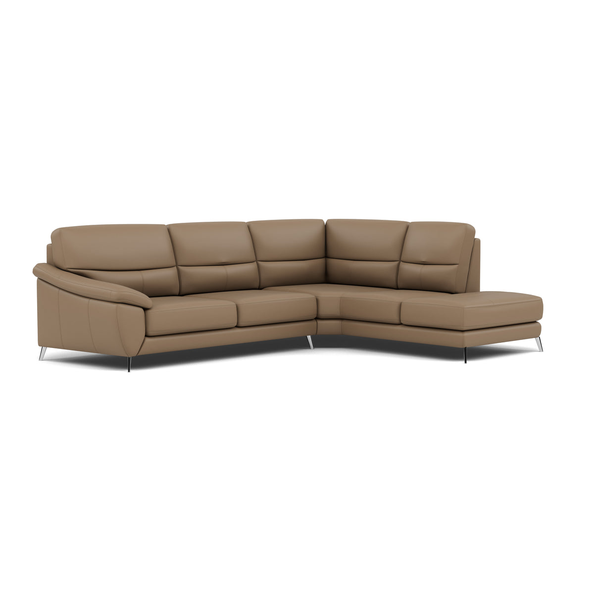 Bolero Corner Sofa - Combination 2 2 Piece Corner Right Terminal Cat 20S - Right Hand Facing — NWS-513E PINE BARK, gallery image 1
