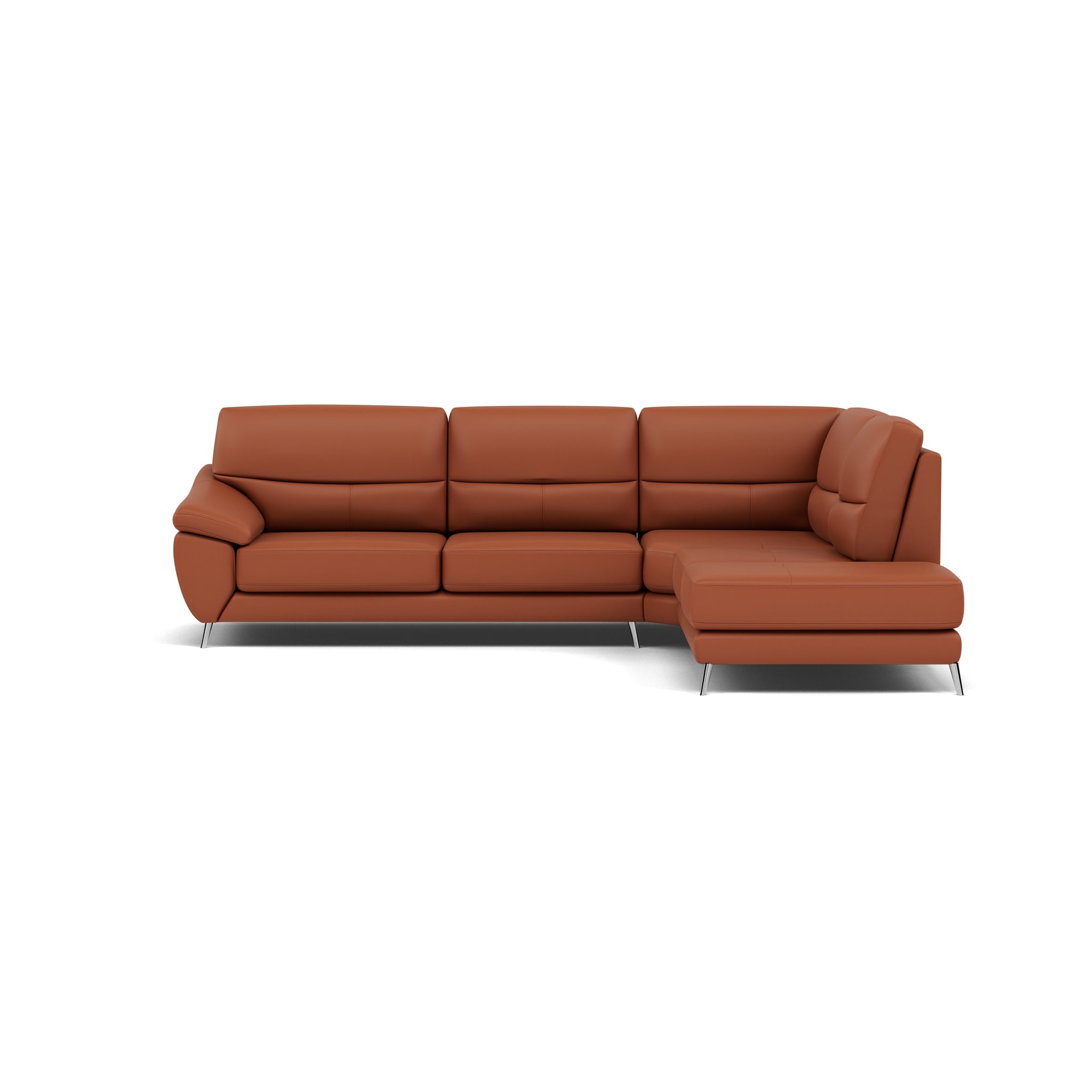 Bolero Corner Sofa - Combination 2 2 Piece Corner Right Terminal Cat 20S - Right Hand Facing Corner Sofas Sterling Home 6 NWS-605D WARM BROWN