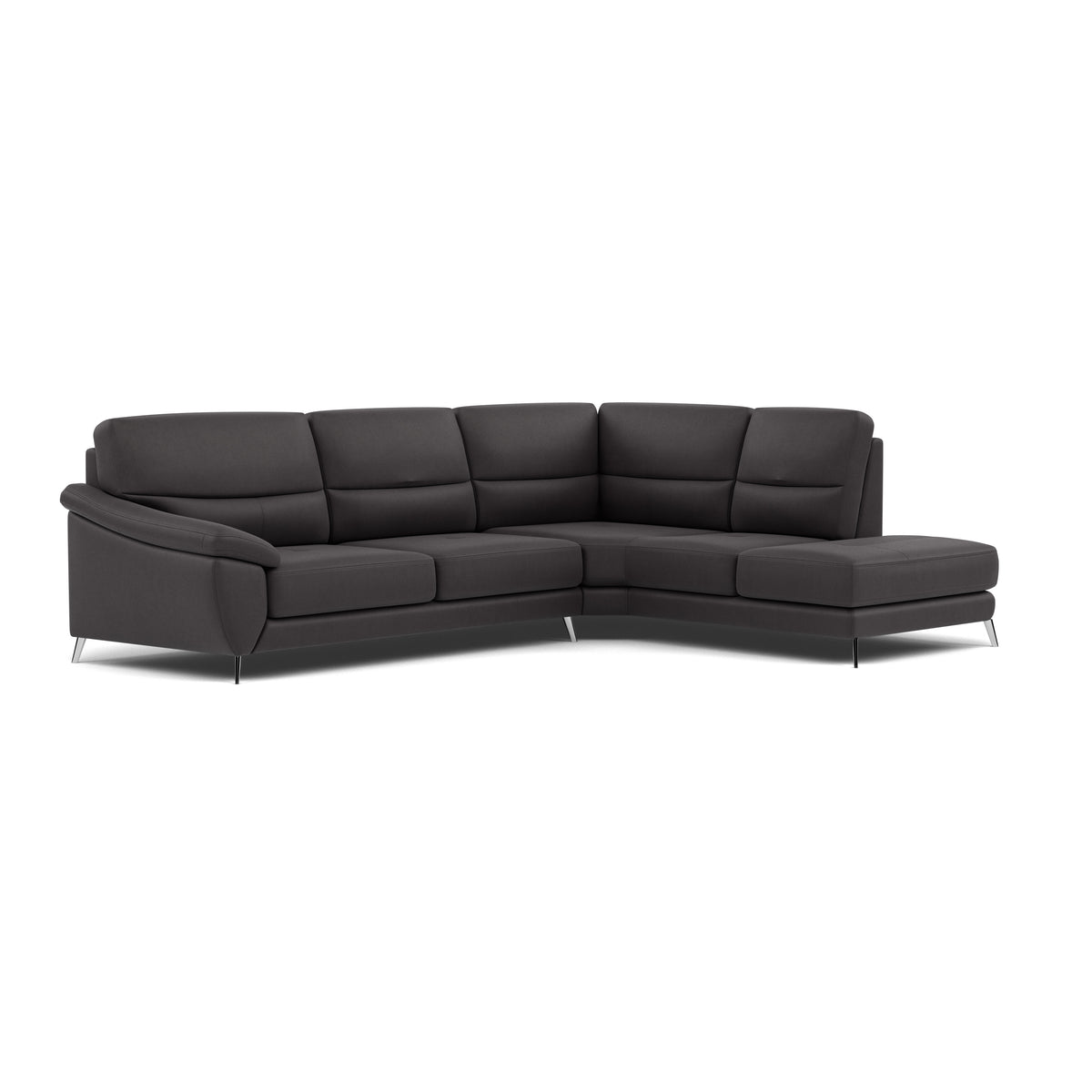 Bolero Corner Sofa - Combination 2 2 Piece Corner Right Terminal Fabric - Right Hand Facing — SFA-PEY-08 GRAPHITE, gallery image 1